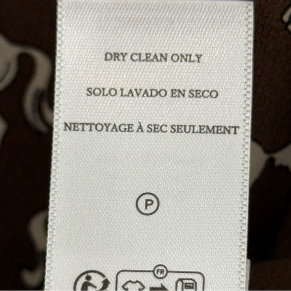 Rails "Kate" Silk Brown Horse Print Button Up Blouse M NWT ($268) - Picture 12 of 12